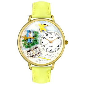 腕時計 気まぐれなかわいい プレゼント クリスマス ユニセックス WHIMS-G0150014 Whimsical Gifts Bird Watching Watch in Gold Large Style腕時計 気まぐれなかわいい プレゼント クリスマス ユニセックス WHIMS-G0150014