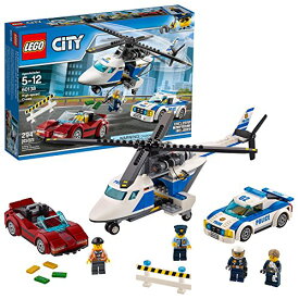 レゴ シティ 6174391 LEGO City Police High-Speed Chase 60138 Building Toy with Cop Car, Police Helicopter, and Getaway Sports Car (294 Pieces)レゴ シティ 6174391