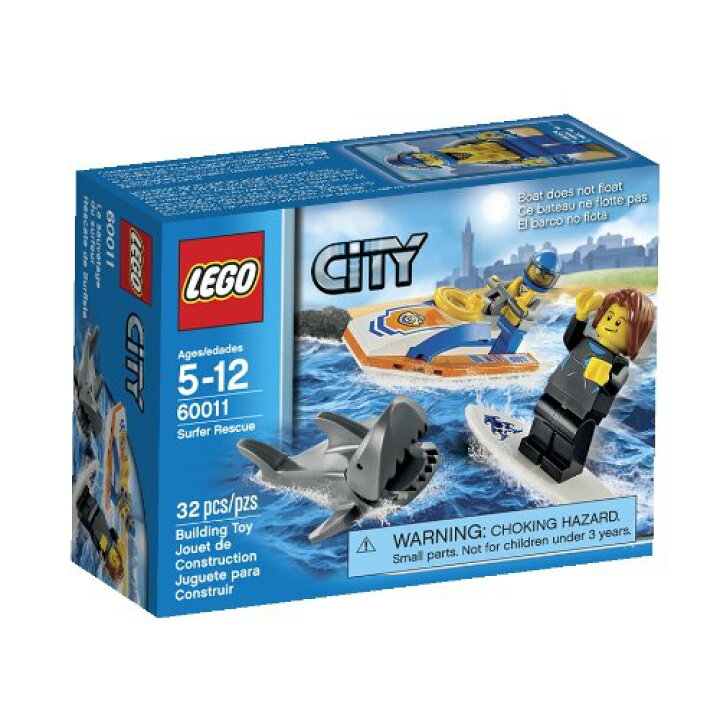 楽天市場】レゴ シティ 60011 LEGO City 60011 Surfer Rescue Toy 