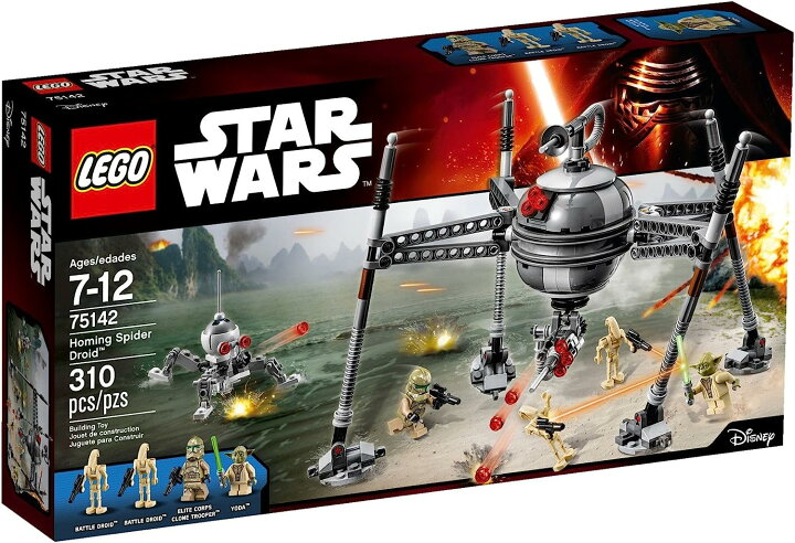 楽天市場】レゴ スターウォーズ 75142 LEGO Star Wars Homing Spider 