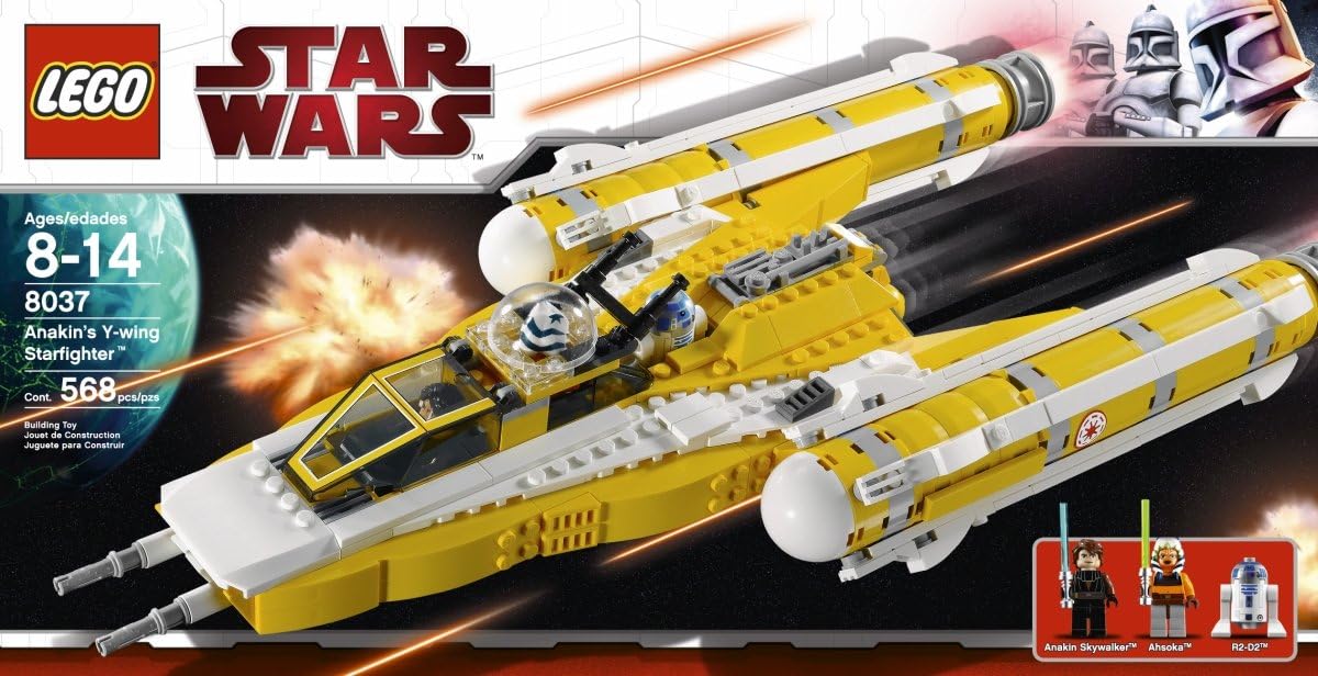 レゴ スターウォーズ 4540023 LEGO Star Wars Anakin's Y-Wing Starfighter (8037)レゴ  スターウォーズ 4540023 | angelica