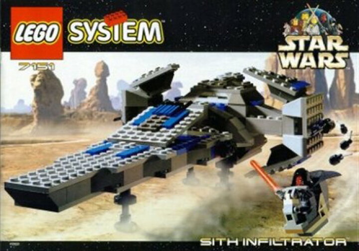 楽天市場】レゴ スターウォーズ 7151 LEGO Star Wars Episode 1 Darth 