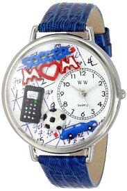 腕時計 気まぐれなかわいい プレゼント クリスマス ユニセックス WHIMS-U1010012 Whimsical Watches Unisex U1010012 Soccer Mom Royal Blue Leather Watch腕時計 気まぐれなかわいい プレゼント クリスマス ユニセックス WHIMS-U1010012