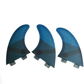 サーフィン フィン マリンスポーツ UPSURF Fibreglass Surfboard Fins M Size Thruster Double Tabs Fins Style (3 Fins) by Choose Colorサーフィン フィン マリンスポーツ