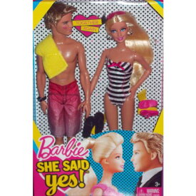 バービー Barbie プロモーションドール 「She Said Yes」 バービーとケン ケン生誕50周年記念 キスマーク