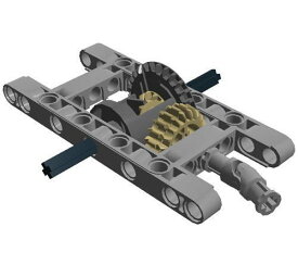 レゴ テクニックシリーズ LEGO 10pc Technic Framed Differential Gear Set Kit Pack Chassis Part Piece Crawler Unimog Car Truck Joint Axle Frame Liftarmレゴ テクニックシリーズ
