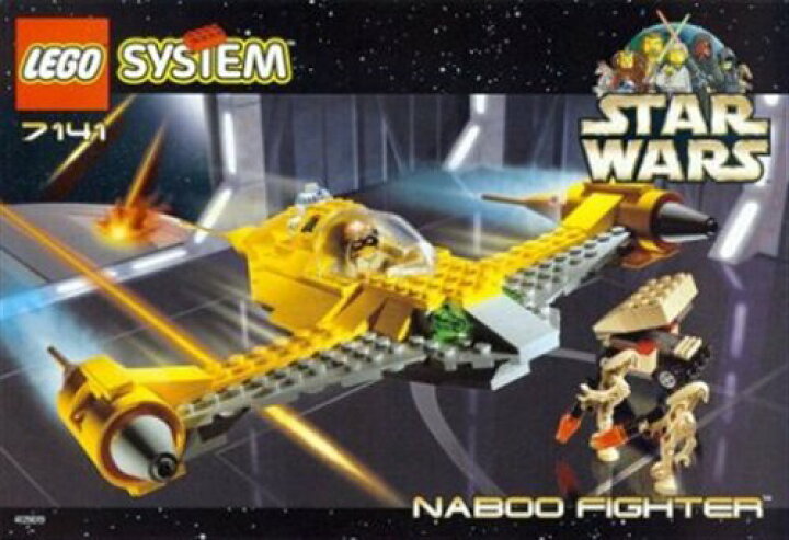 楽天市場】レゴ スターウォーズ 7141 LEGO Star Wars: Naboo Fighter 