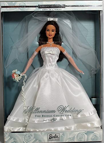 ウェディング バービー人形 バービー ブライダル 27765 結婚式 ブライダル ウェディング バービー人形 (Brunette)バービー Barbie Wedding Millennium 【送料無料】1999 27765 結婚式 着せ替え人形