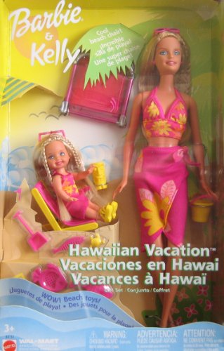 無料ラッピングでプレゼントや贈り物にも 逆輸入並行輸入送料込 バービー バービー人形 チェルシー スキッパー ステイシー B2712 送料無料 Barbie Kelly Hawaiian Gift Chairs Special Set 大決算セール 2003 Vacation Mart Beach Wal 格安 価格でご提供いたします Edition More w