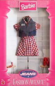 バービー バービー人形 着せ替え 衣装 ドレス Barbie Fashion Avenue AUTHENTIC JEANS FASHIONS Collection w DRESS, DENIM VEST & More (1997)バービー バービー人形 着せ替え 衣装 ドレス