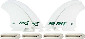 サーフィン フィン マリンスポーツ Fin-S Production Set Q-1 Quad White 4 Surfboard Fins/4 Boxesサーフィン フィン マリンスポーツ