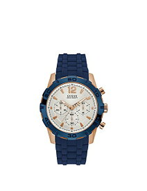 腕時計 ゲス GUESS メンズ W0864G5 Guess Watches Men's Guess Men's Blue-Rose Gold-White Watch腕時計 ゲス GUESS メンズ W0864G5