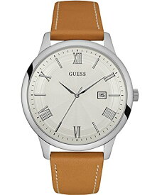 腕時計 ゲス GUESS メンズ W0972G1 Guess Watches Men's Guess Men's Leather Brown-Beige Watch腕時計 ゲス GUESS メンズ W0972G1