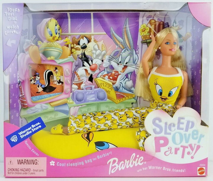 楽天市場】バービー バービー人形 Barbie Tweety Sleep Over Party  