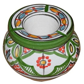 灰皿 海外モデル アメリカ 輸入物 Moroccan Handmade Ceramic Ashtrays Smokeless Cigar Exquisite design with Vivid Colors Small灰皿 海外モデル アメリカ 輸入物