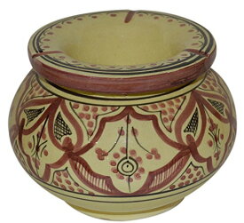 灰皿 海外モデル アメリカ 輸入物 Moroccan Handmade Ceramic Ashtrays Smokeless Cigar Exquisite design with Vivid Colors X-large灰皿 海外モデル アメリカ 輸入物