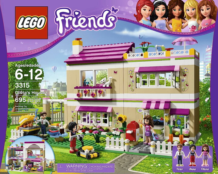 楽天市場】レゴ フレンズ 4653125 LEGO Friends Olivia???s House 3315 