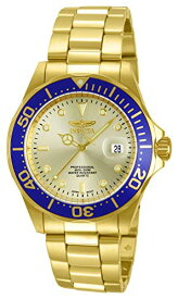 腕時計 インヴィクタ インビクタ プロダイバー メンズ 14124 Invicta Men's 14124 Pro Diver Gold Dial 18k Gold Ion-Plated Stainless Steel Watch腕時計 インヴィクタ インビクタ プロダイバー メンズ 14124