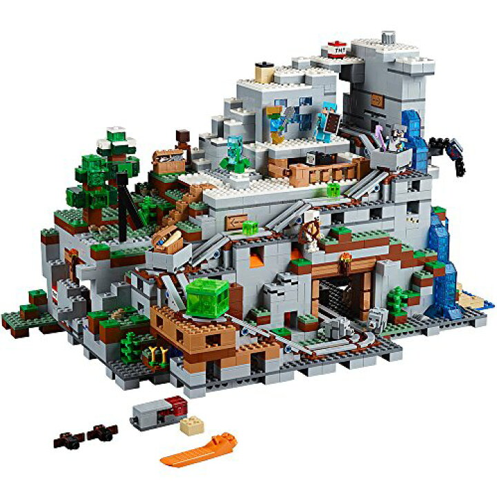 楽天市場 送料無料 レゴ マインクラフト 山の洞窟 Lego Minecraft The Mountain Cave 2863ピース Angelica 楽天市場 送料無料 レゴ マインクラフト 山の洞窟 Lego Minecraft The Mountain Cave 2863ピース Angelica