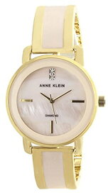 腕時計 アンクライン レディース Anne Klein Women's Mother of Pearl Dial Gold Tone Metal Bracelet Watch AK/2812LPGB腕時計 アンクライン レディース