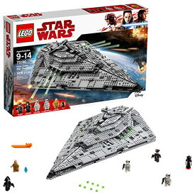 レゴ スターウォーズ 6175767 LEGO Star Wars Episode VIII First Order Star Destroyer 75190 Building Kit (1416 Piece)レゴ スターウォーズ 6175767