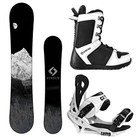 スノーボード ウィンタースポーツ キャンプセブン 2017年モデル2018年モデル多数 System MTN and Summit Complete Mens Snowboard Package (159 cm, Boot Size 12)スノーボード ウィンタースポーツ キャンプセブン 2017年モデル2018年モデル多数