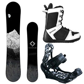 スノーボード ウィンタースポーツ システム 2017年モデル2018年モデル多数 System MTN and APX Complete Men's Snowboard Package (139 cm, Boot Size 12)スノーボード ウィンタースポーツ システム 2017年モデル2018年モデル多数