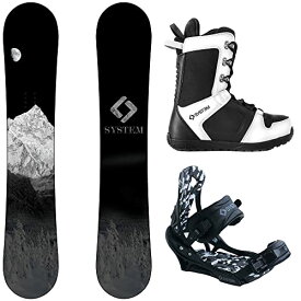 スノーボード ウィンタースポーツ システム 2017年モデル2018年モデル多数 System MTN and APX Complete Men's Snowboard Package (153 cm, Boot Size 11)スノーボード ウィンタースポーツ システム 2017年モデル2018年モデル多数