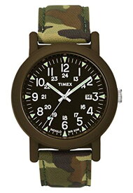 腕時計 タイメックス メンズ T2P292PF Timex Originals T2P292 Mens Green Tan Camo Camper Watch腕時計 タイメックス メンズ T2P292PF