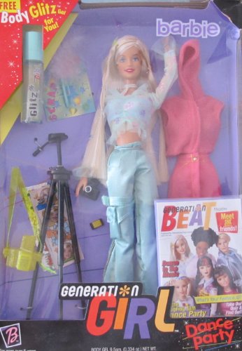 無料ラッピングでプレゼントや贈り物にも 逆輸入並行輸入送料込 バービー バービー人形 配送員設置送料無料 送料無料 Barbie GENERATION GIRL Doll DANCE GLITZ Camera Body TRIPOD PARTY w OUTFIT 1999 More Extra 値引き