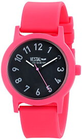 腕時計 ベスタル ヴェスタル メンズ ALP3P03 Vestal Men's ALP3P03 Alpha Bravo Plastic Analog Display Japanese Quartz Pink Watch腕時計 ベスタル ヴェスタル メンズ ALP3P03