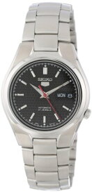 腕時計 セイコー メンズ SNK607 Seiko Men's SNK607 Seiko 5 Automatic Black Dial Stainless-Steel Bracelet Watch腕時計 セイコー メンズ SNK607