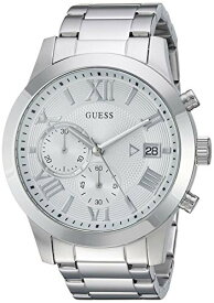 腕時計 ゲス GUESS メンズ U0668G7 GUESS Stainless Steel Chronograph Bracelet Watch with Date. Color: Silver-Tone (Model: U0668G7)腕時計 ゲス GUESS メンズ U0668G7