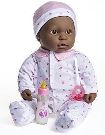 ジェーシートイズ 赤ちゃん おままごと ベビー人形 15341 JC Toys - La Baby | African American 20-inch Large Soft Body Baby Doll | Washable | Removable Pink Outfit w/ Hat and Pacifier | For Children 2ジェーシートイズ 赤ちゃん おままごと ベビー人形 15341