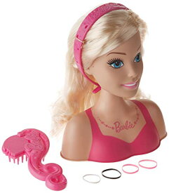 バービー Barbie スタイリングヘッド ブロンドヘア ヘアアレンジ スタイリング 7ピースのアイテム