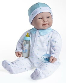 ジェーシートイズ ベビー 人形 ドール La Baby リアルな赤ちゃん ソフトボディ 身長約50cm ブルーの洋服 2歳以上の子供向け JCトイズ 15344