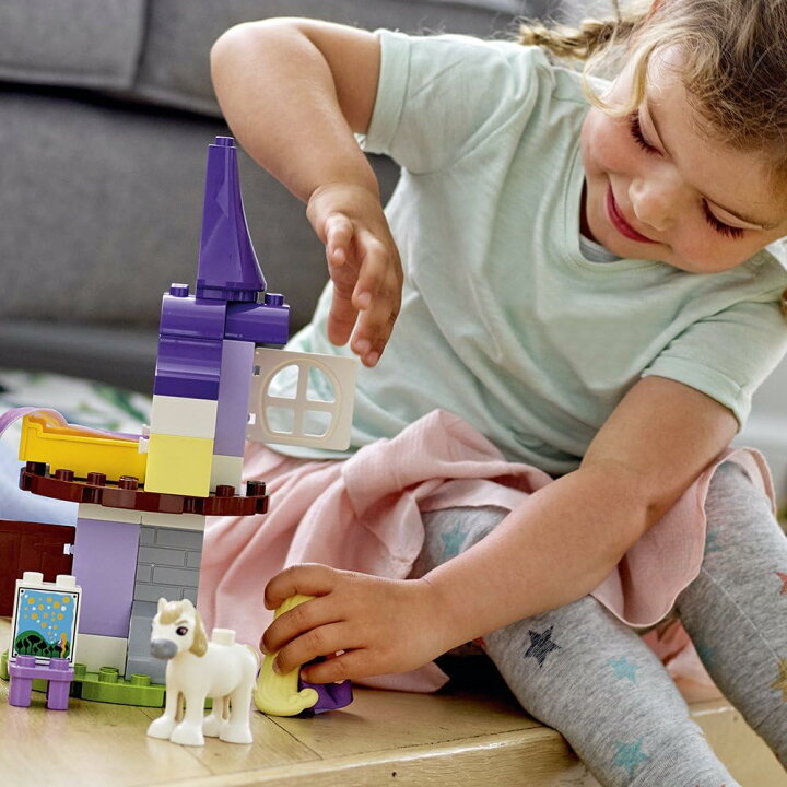 楽天市場】レゴ デュプロ 10878 ラプンツェルのタワー LEGO 2-5歳向け 
