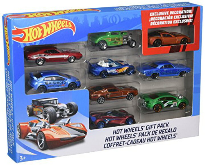 楽天市場】ホットウィール Hot Wheels ギフトパック 9大セット 