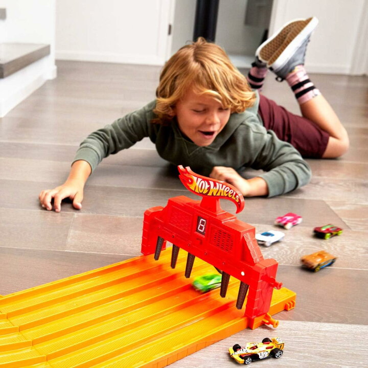 楽天市場】ホットウィール Hot Wheels スーパー6レーン レースウェイ 