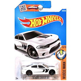 ホットウィール Hot Wheels ’15 ダッジ・チャージャー SRT マッスルマニア 10/10 130/250 ホワイト Dodge Charger ビークル ミニカー