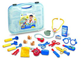 ドックはおもちゃドクター ディズニーチャンネル ドックのおもちゃびょういん LER9048 Learning Resources Pretend & Play Doctor Set Blue - 19 Pieces, Ages 3+ Doctor Kit for Kiドックはおもちゃドクター ディズニーチャンネル ドックのおもちゃびょういん LER9048