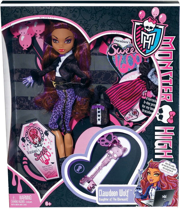 楽天市場】モンスターハイ Monster High クラウディーン・ウルフ 人形 