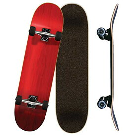 スタンダードスケートボード スケボー 海外モデル 直輸入 Yocaher Blank Complete Skateboard 7.75" Skateboards - (Complete 7.75" Red)スタンダードスケートボード スケボー 海外モデル 直輸入