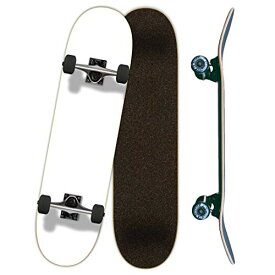 スタンダードスケートボード スケボー 海外モデル 直輸入 Yocaher Blank Complete Skateboard 7.75" Skateboards - (Complete 7.75" White)スタンダードスケートボード スケボー 海外モデル 直輸入