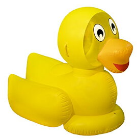 フロート プール 水遊び 浮き輪 9062 SWIMLINE ORIGINAL 9062 Giant Inflatable Lucky Ducky Pool Float Floatie Ride-On Lounge W/ Stable Legs Wings Large Rideable Blow Up Summer Beach Swimming Party Lounge Big Raft Tube Dフロート プール 水遊び 浮き輪 9062