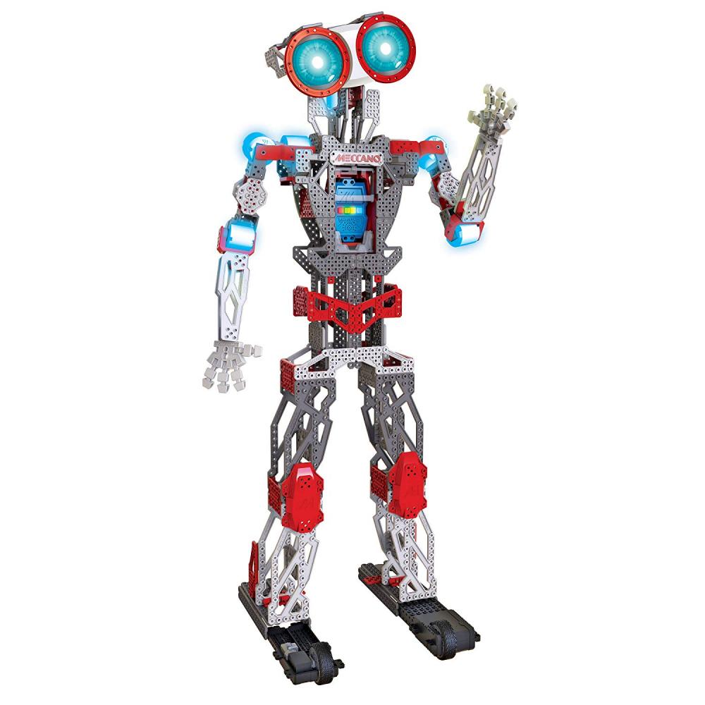 メカノ 知育玩具 パズル ブロック 6028406 【送料無料】Erector by Meccano Meccanoid XL 2.0  Robot-Building Kit, STEM Education Toy for Ages 10 & Up (Amazon  Exclusive)メカノ 知育玩具 