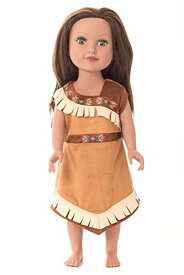 メリダとおそろしの森 メリダ ブレイブ ディズニープリンセス Little Adventures Woodland Princess Doll Dress - Doll Not Included - Machine Washable Child Pretend Play and Party Doll Clothes with Nメリダとおそろしの森 メリダ ブレイブ ディズニープリンセス