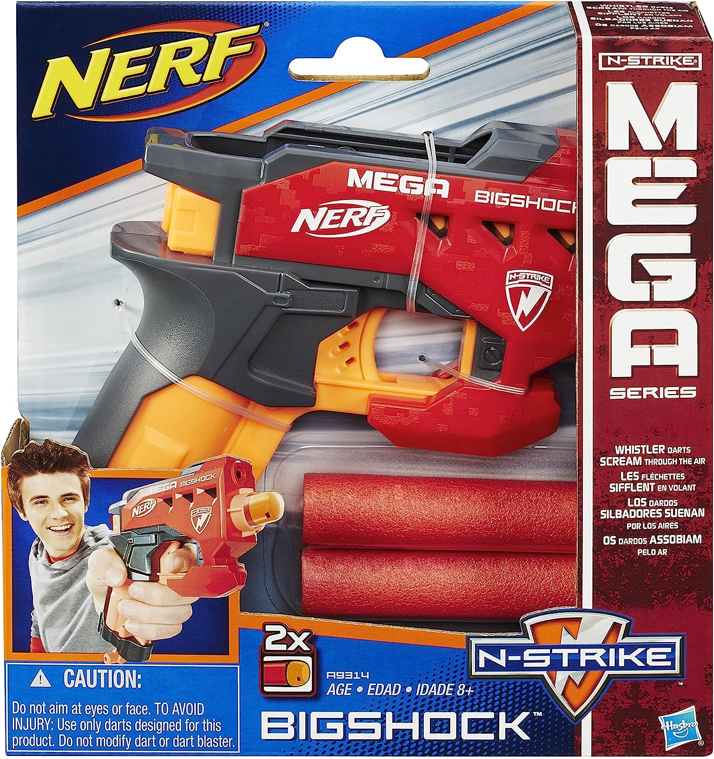 輸入ナーフエヌストライクアメリカ Nerf N-Strike Mega BigShock Blaster [並行輸入品]