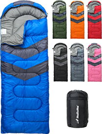 アウトドア キャンプ スリーピングバッグ アメリカ MalloMe Sleeping Bags for Adults Cold Weather & Warm - Backpacking Camping Bag for Kids 10-12, Girls, Boys - Lightweight Compact Gear Must Haves Hiking Esアウトドア キャンプ スリーピングバッグ アメリカ