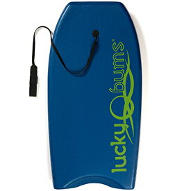 ボディボード マリンスポーツ 325BL33 Lucky Bums Kids/Adults Body Board, Lightweight EPS Core, High Density Polyethylene Slick Bottom, Secure Leash, 33-Inch, Blueボディボード マリンスポーツ 325BL33